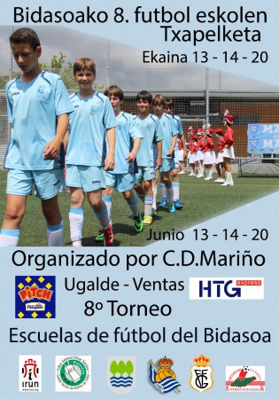 Resultados  8º Torneo Escuelas Bidasoa - CD Mariño 2015 Alevín Masculino